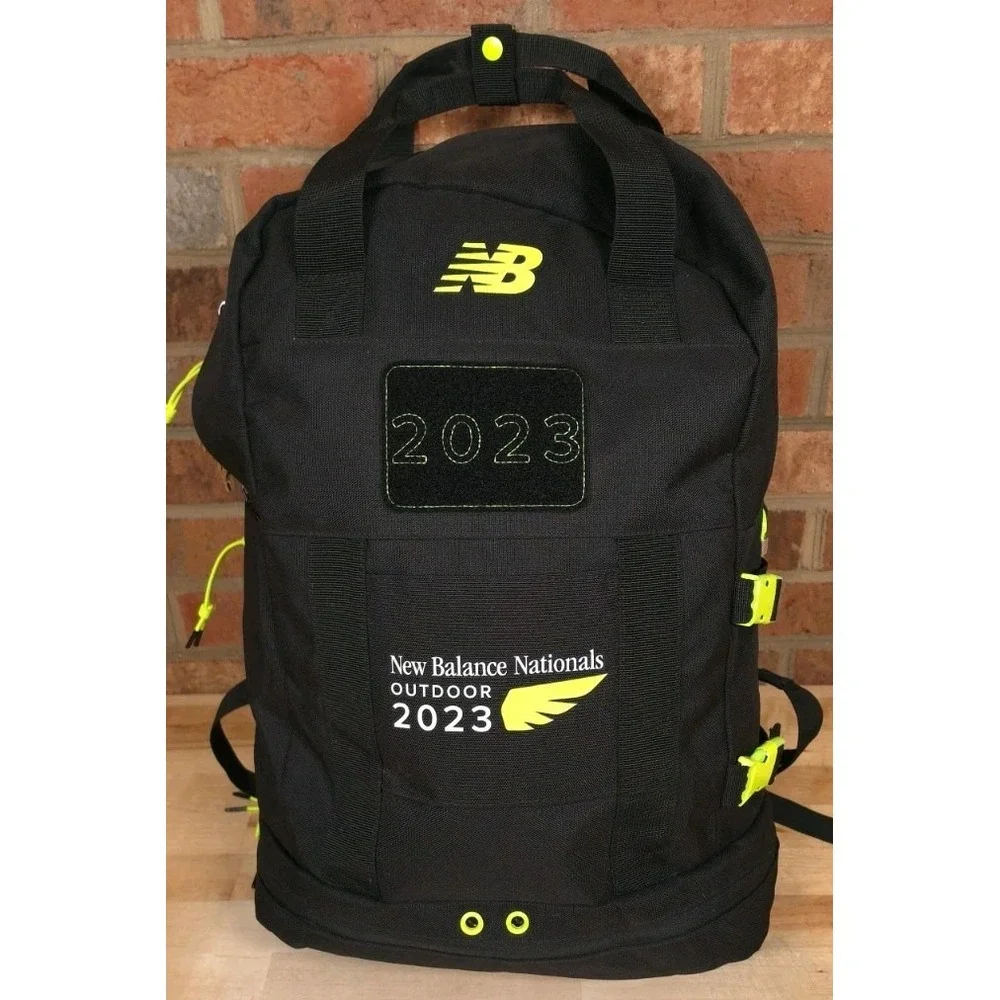 2023 New Balance Nationals Indoor Backpack Black Travel Bag